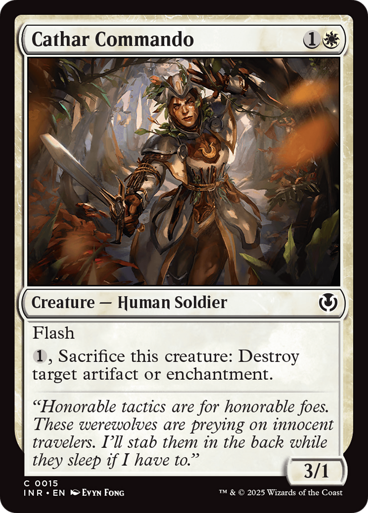 Cathar Commando [Innistrad Remastered] - Destination Retro
