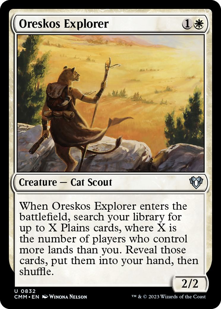 Oreskos Explorer [Commander Masters] - Destination Retro