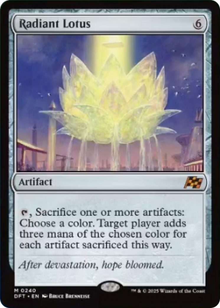 Radiant Lotus [Aetherdrift] - Destination Retro
