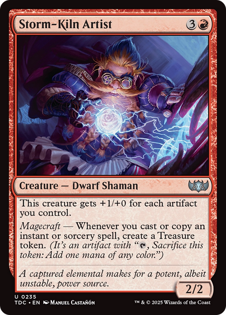 Storm-Kiln Artist [Tarkir: Dragonstorm Commander] - Destination Retro