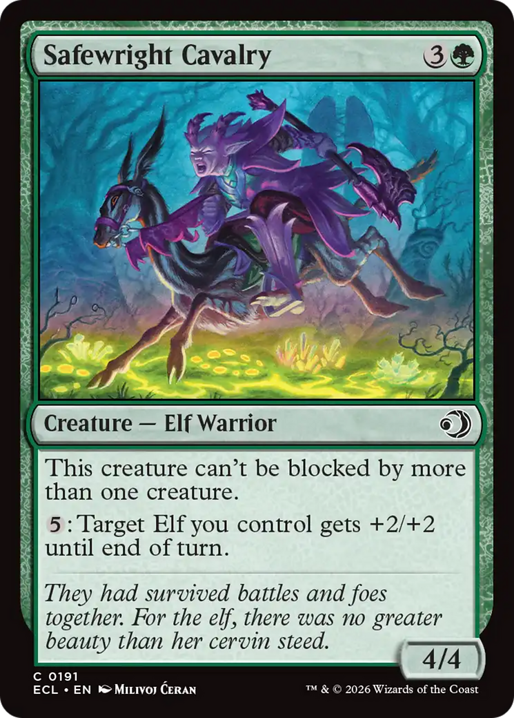 Safewright Cavalry [Lorwyn Eclipsed] - Destination Retro
