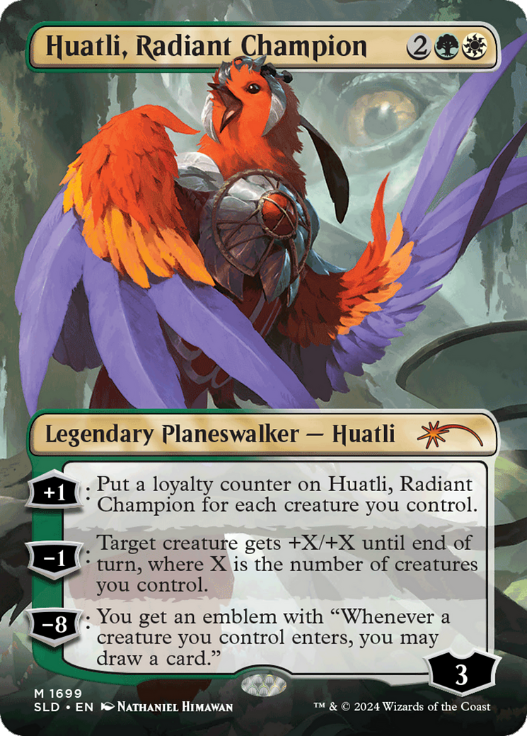 Huatli, Radiant Champion (Rainbow Foil) [Secret Lair Drop Series] - Destination Retro