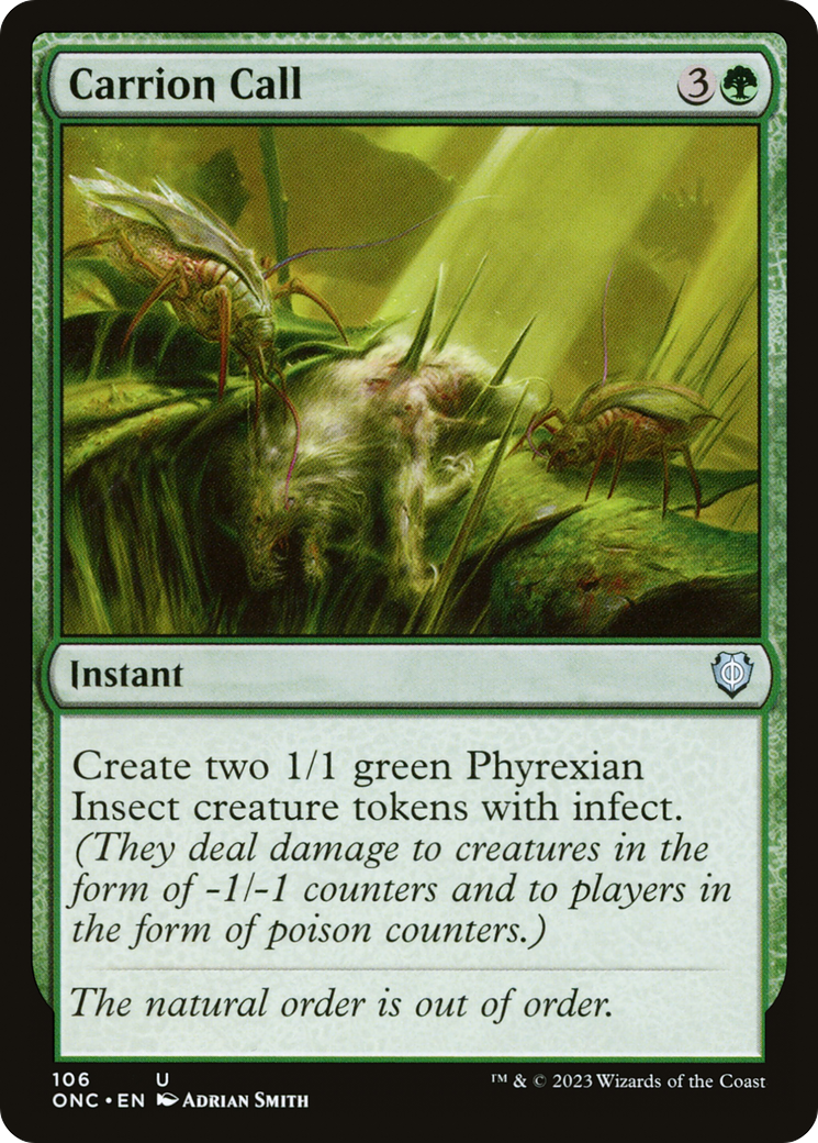 Carrion Call [Phyrexia: All Will Be One Commander] - Destination Retro