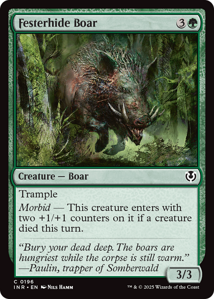 Festerhide Boar [Innistrad Remastered] - Destination Retro