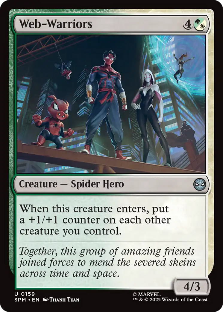 Web-Warriors [Marvel's Spider-Man] - Destination Retro