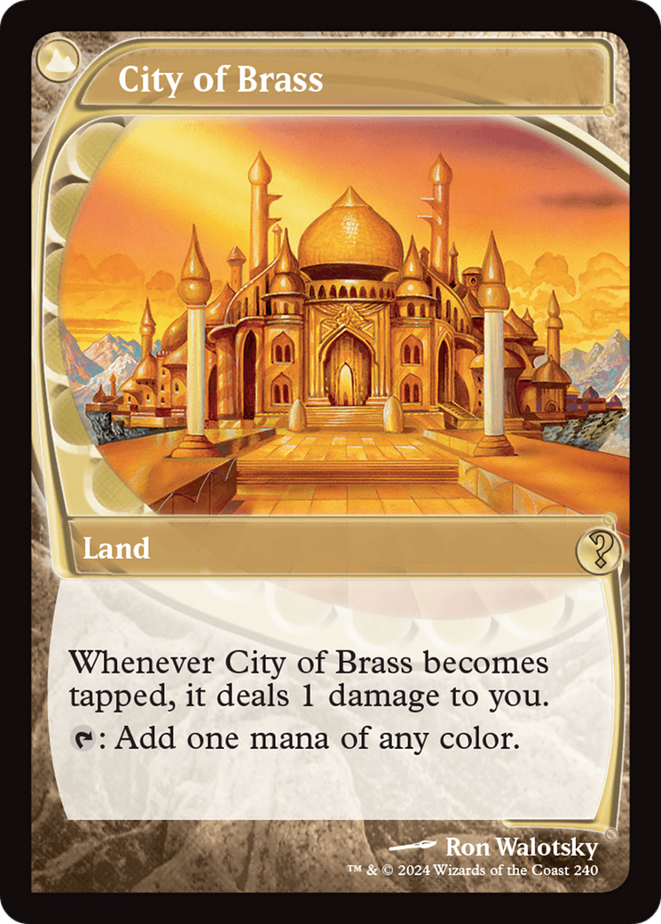 City of Brass (Future Sight) [Mystery Booster 2] - Destination Retro