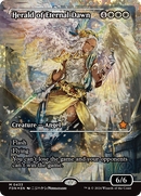 Herald of Eternal Dawn (Showcase) (Fracture Foil) [Foundations] - Destination Retro