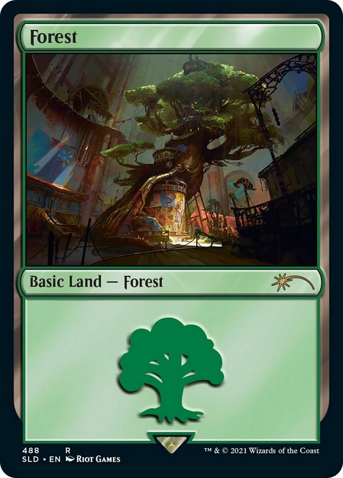 Forest (488) [Secret Lair Drop Series] - Destination Retro