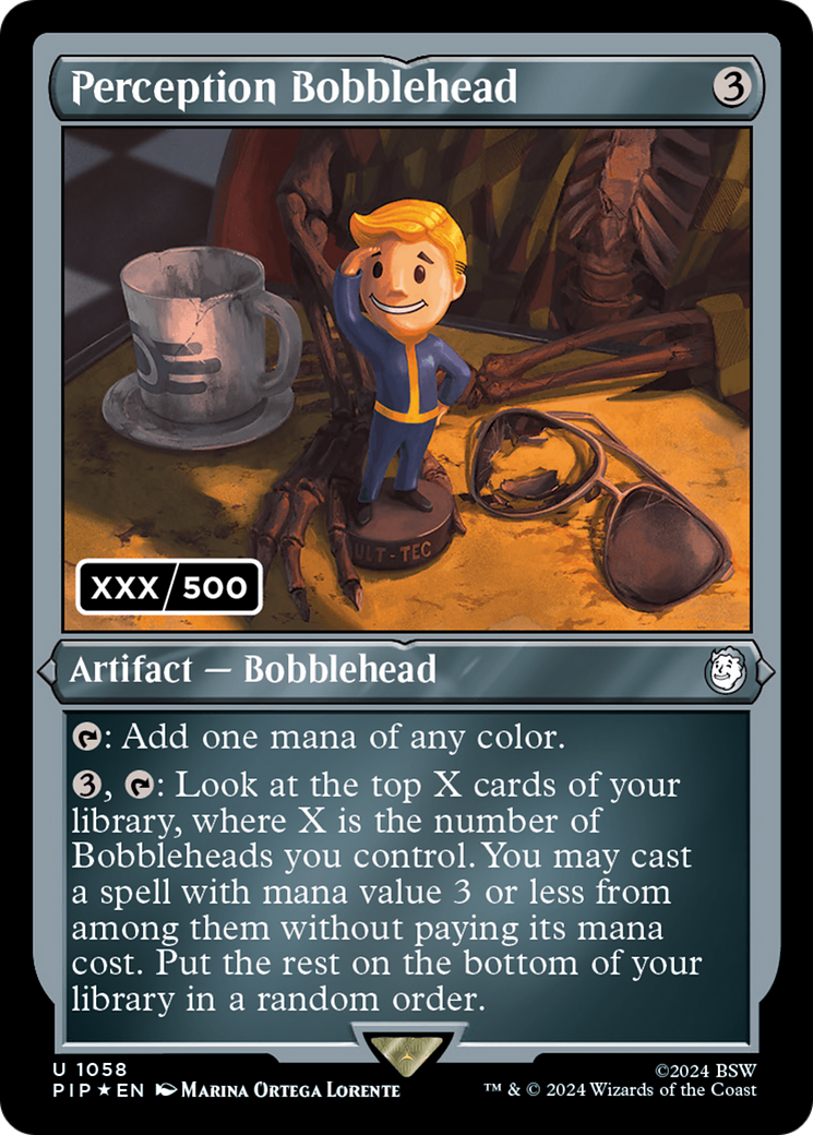 Perception Bobblehead (Serial Numbered) [Fallout] - Destination Retro