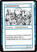 Learned Learner (2021 Edition) [Mystery Booster Playtest Cards] - Destination Retro