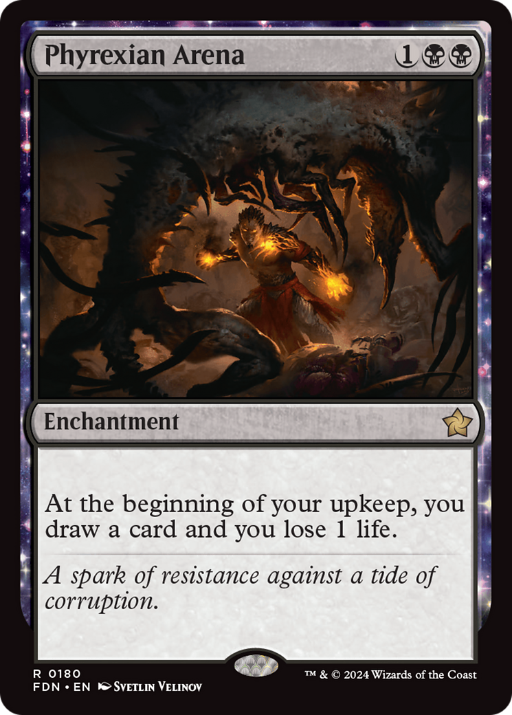 Phyrexian Arena [Foundations] - Destination Retro