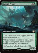 Baloth Prime (Extended Art) [Edge of Eternities Commander] - Destination Retro