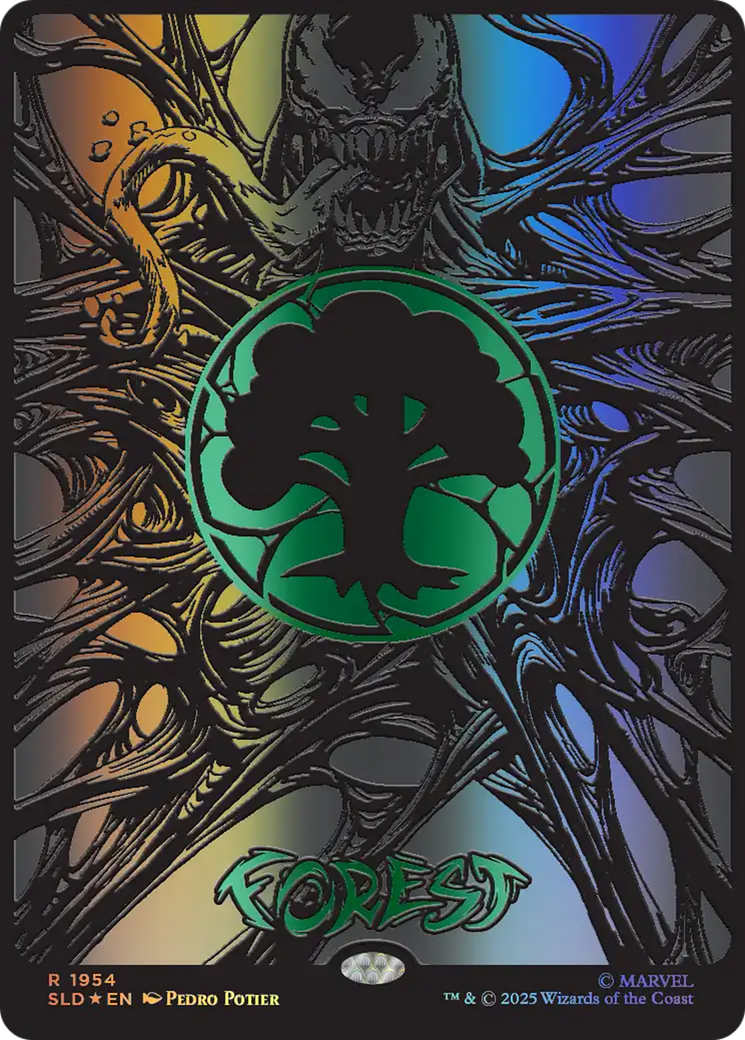 Forest (1954) (Raised Foil) [Secret Lair Drop Series] - Destination Retro