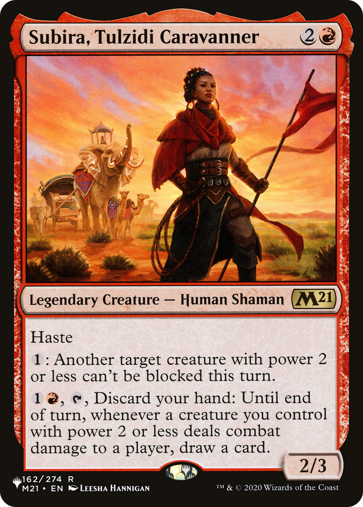 Subira, Tulzidi Caravanner [The List] - Destination Retro