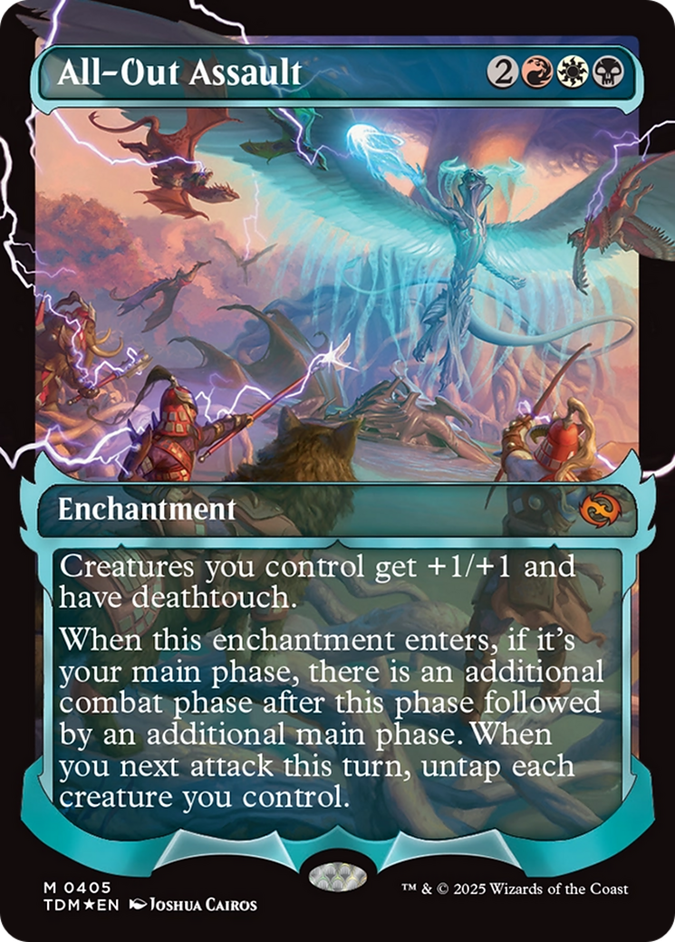 All-Out Assault (Showcase) [Tarkir: Dragonstorm] - Destination Retro