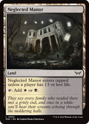 Neglected Manor [Duskmourn: House of Horror] - Destination Retro