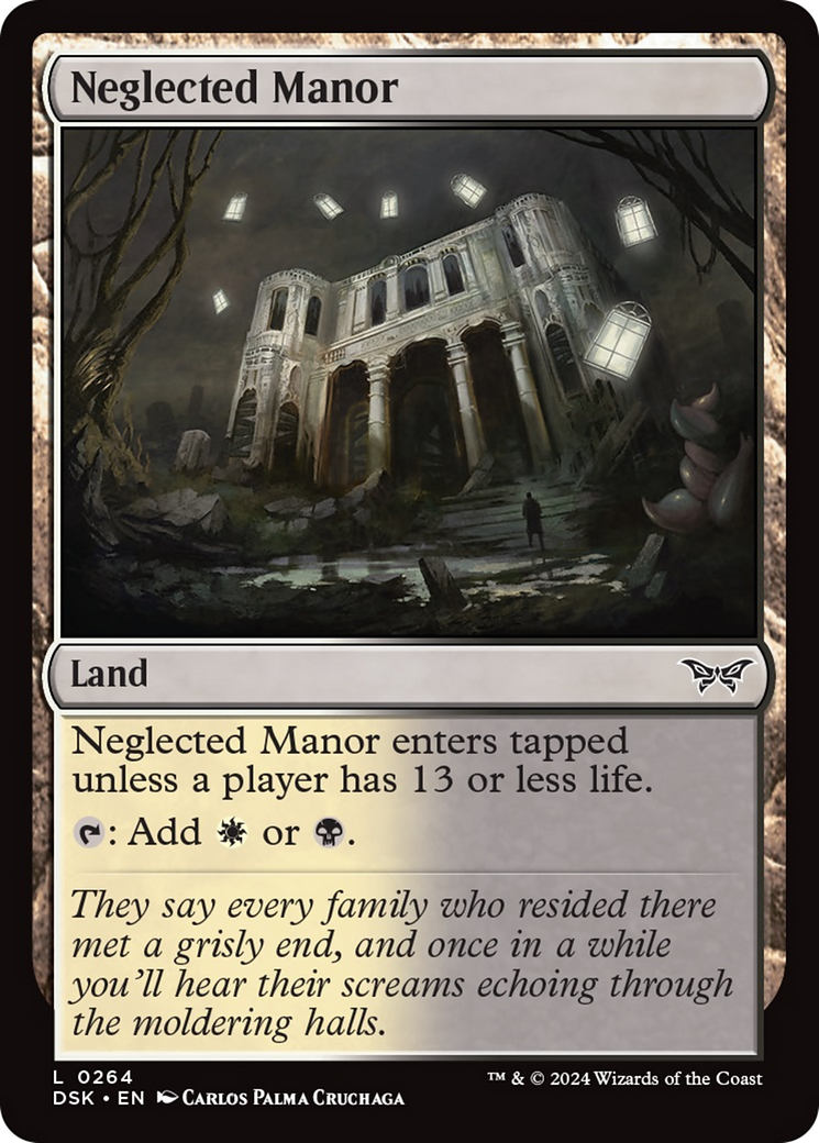 Neglected Manor [Duskmourn: House of Horror] - Destination Retro
