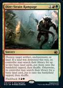 Dire-Strain Rampage [Innistrad: Midnight Hunt] - Destination Retro