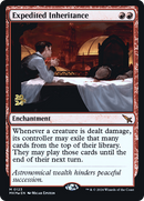Expedited Inheritance [Murders at Karlov Manor Prerelease Promos] - Destination Retro