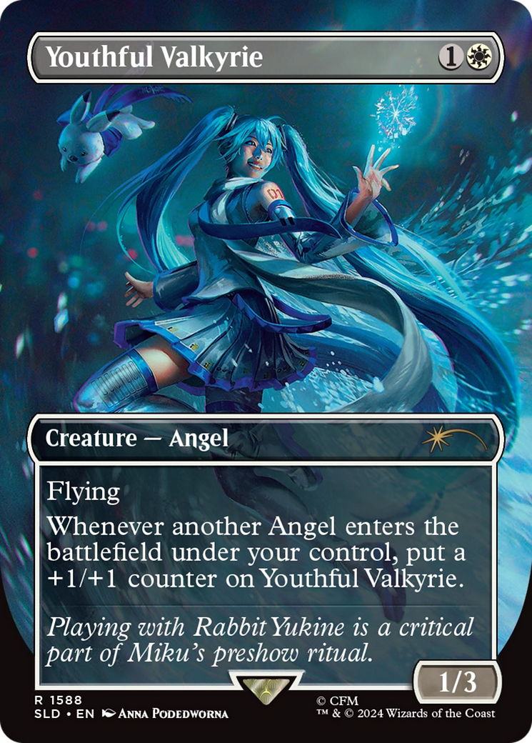 Youthful Valkyrie (Rainbow Foil) [Secret Lair Drop Series] - Destination Retro