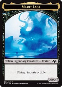 Marit Lage (006) // Elemental (008) Double-Sided Token [Modern Horizons Tokens] - Destination Retro