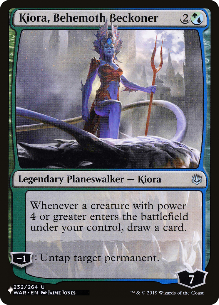 Kiora, Behemoth Beckoner [The List] - Destination Retro