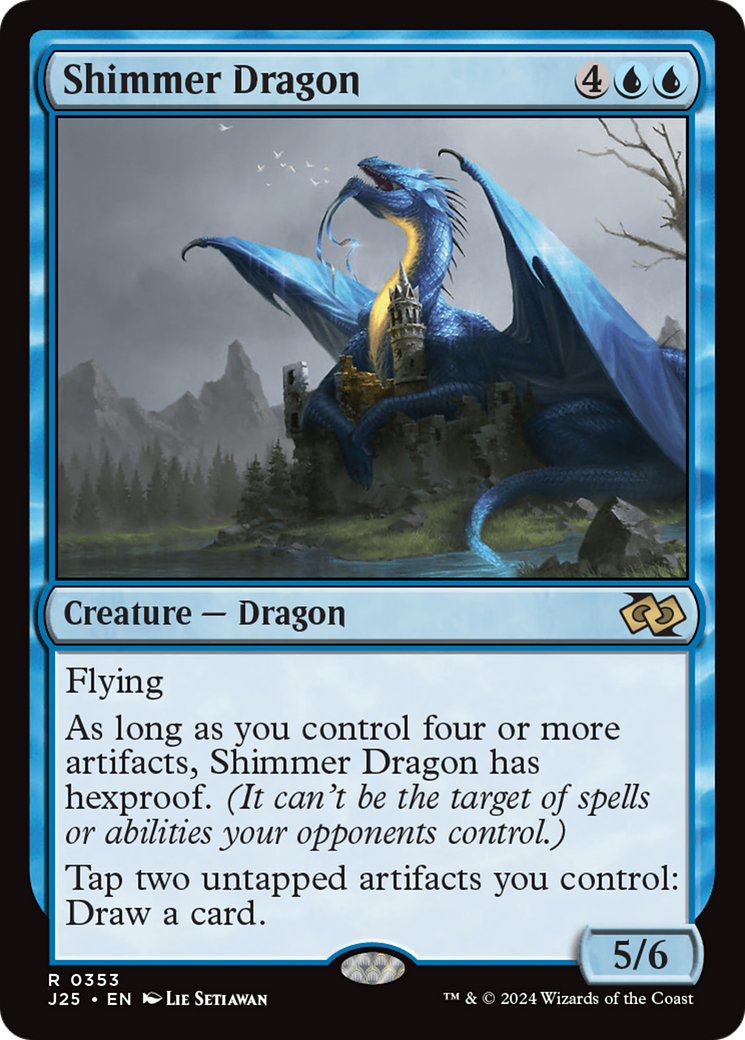 Shimmer Dragon [Foundations Jumpstart] - Destination Retro