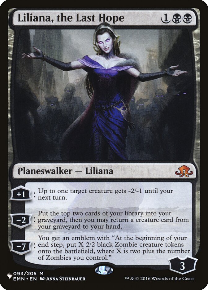 Liliana, the Last Hope [The List] - Destination Retro