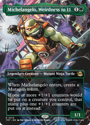 Michelangelo, Weirdness to 11 (Borderless) [Teenage Mutant Ninja Turtles] - Destination Retro