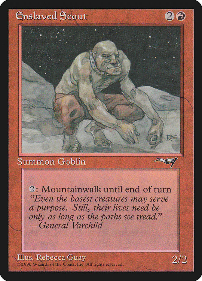 Enslaved Scout (Crouching) [Alliances] - Destination Retro
