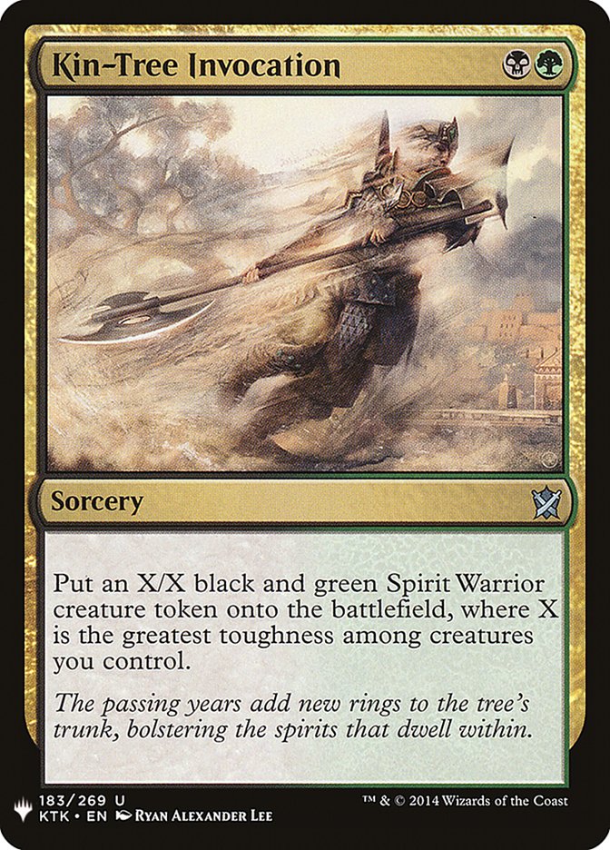 Kin-Tree Invocation [Mystery Booster] - Destination Retro
