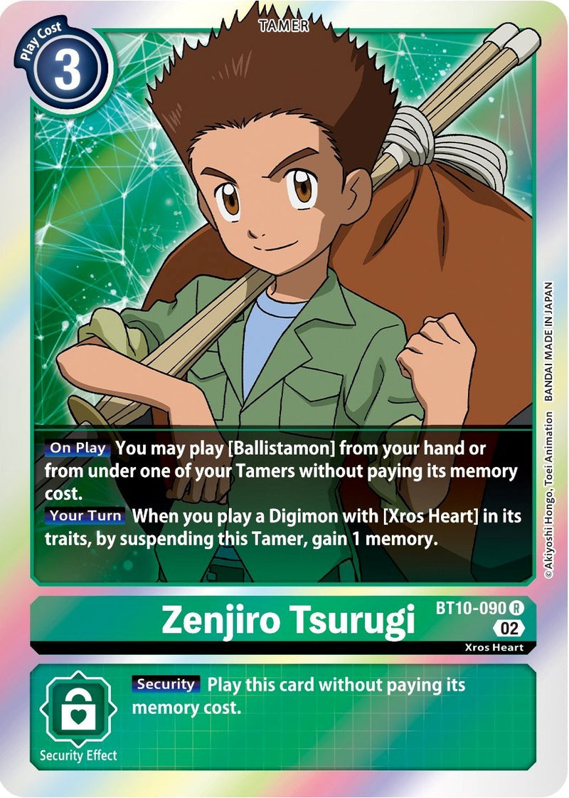 Zenjiro Tsurugi [BT10-090] [Xros Encounter] - Destination Retro