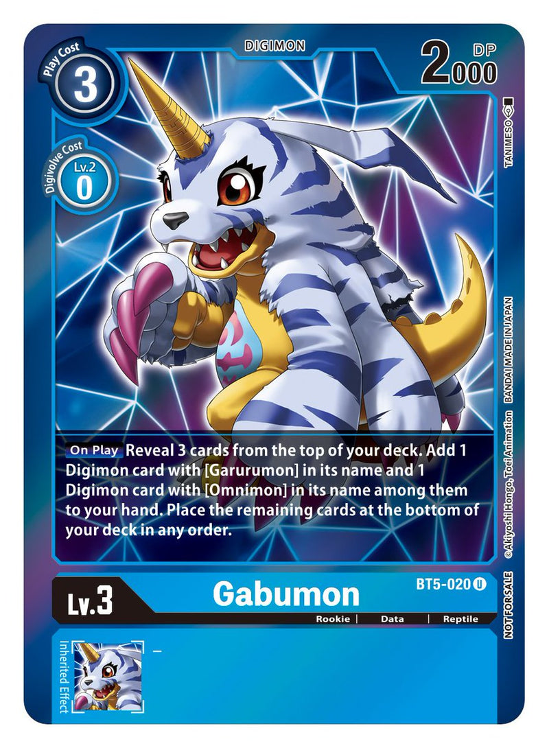 Gabumon [BT5-020] (Event Pack 2) [Battle of Omni] - Destination Retro
