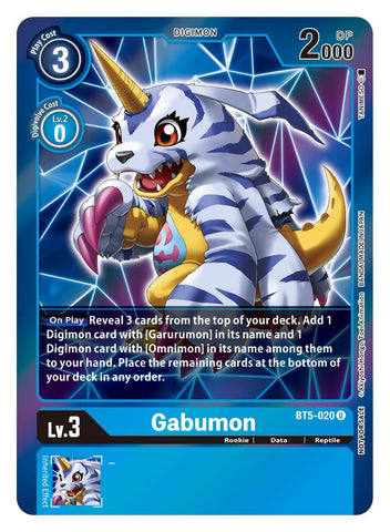 Gabumon [BT5-020] (Event Pack 2) [Battle of Omni] - Destination Retro