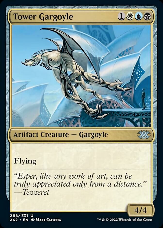 Tower Gargoyle [Double Masters 2022] - Destination Retro