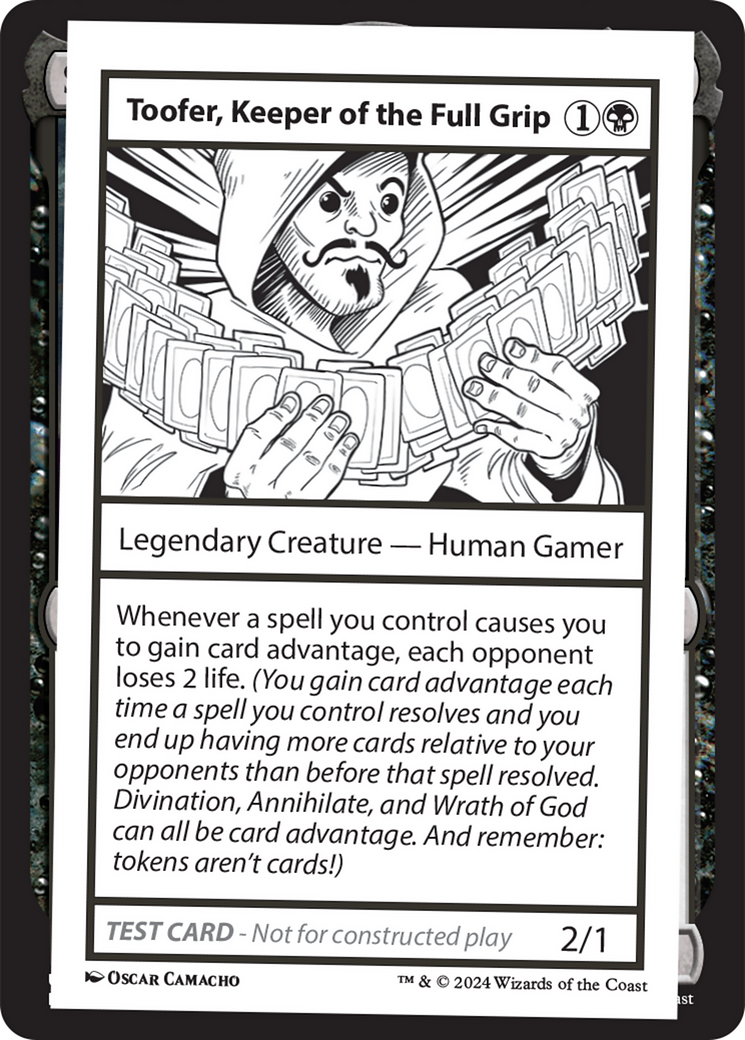 Toofer, Keeper of the Full Grip [Mystery Booster 2 Playtest Cards] - Destination Retro