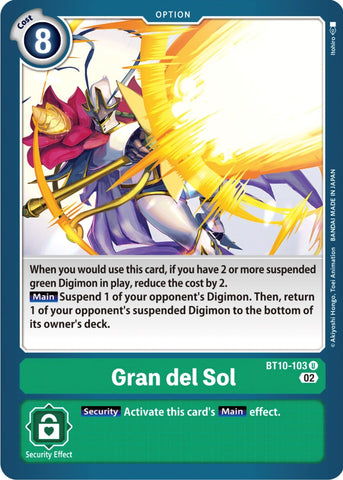 Gran del Sol [BT10-103] [Xros Encounter] - Destination Retro