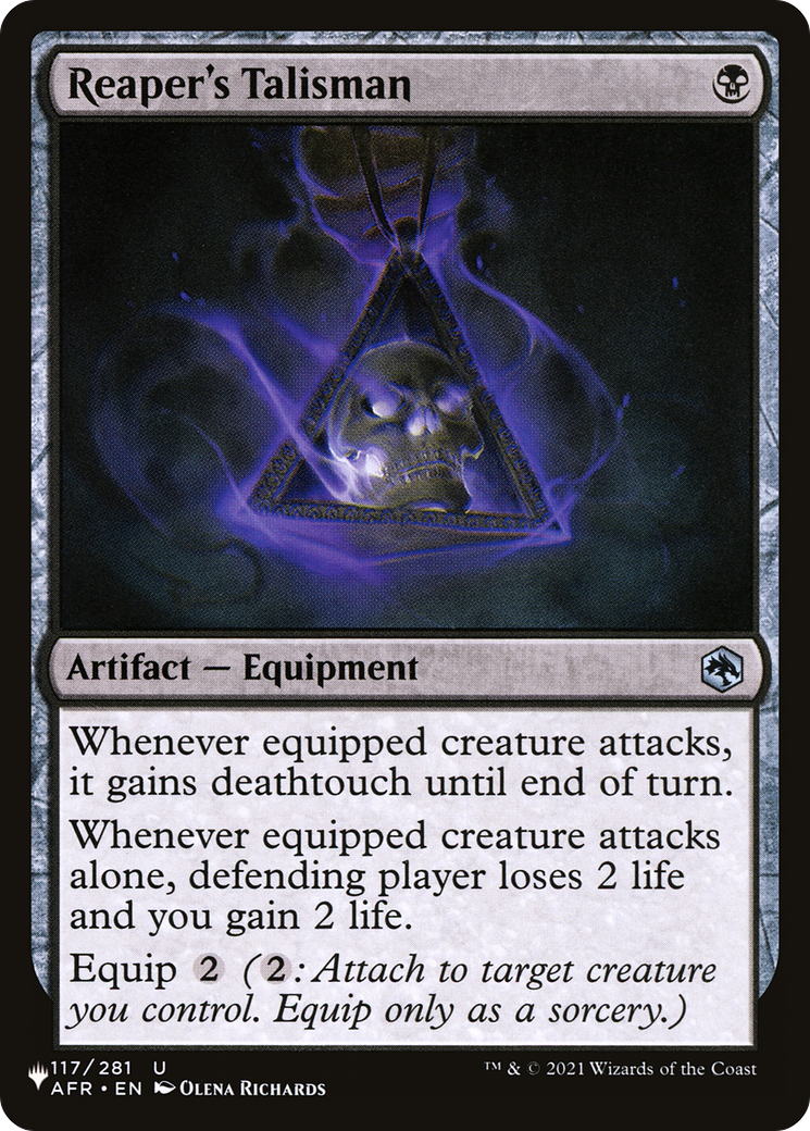 Reaper's Talisman [The List] - Destination Retro