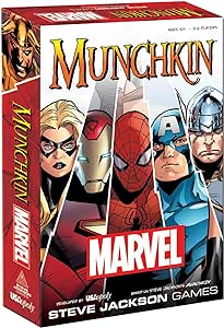 Munchkin: Marvel Board Game - Destination Retro