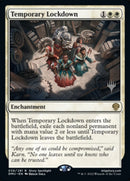 Temporary Lockdown (Promo Pack) [Dominaria United Promos] - Destination Retro