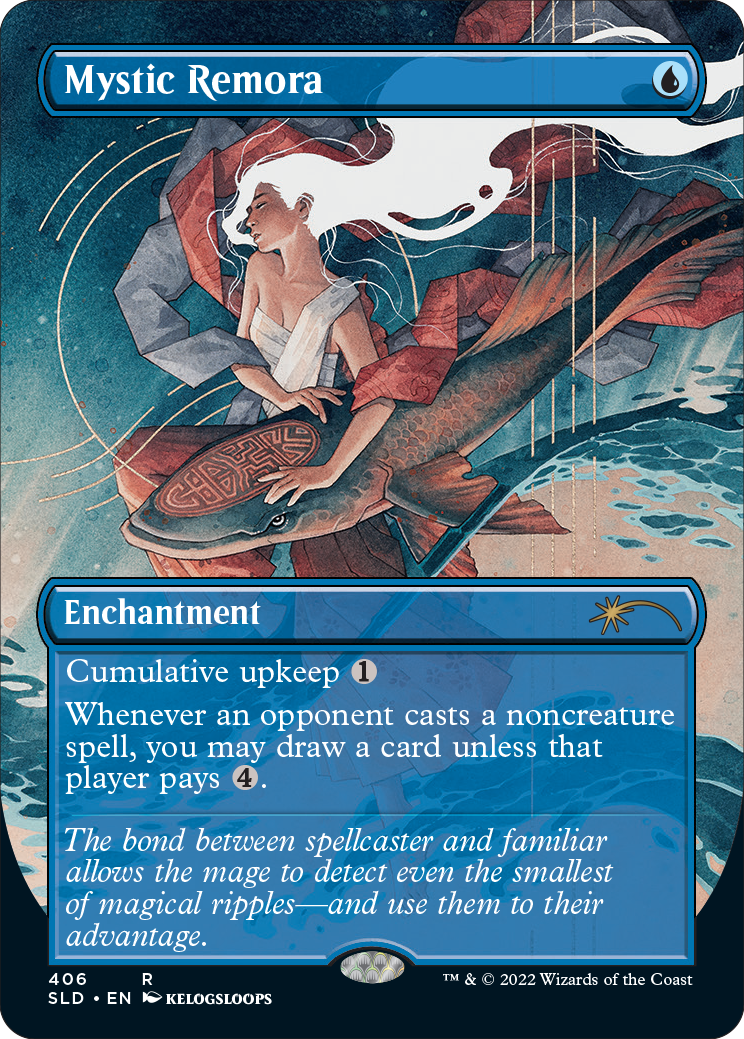 Mystic Remora (Borderless) [Secret Lair Drop Series] - Destination Retro