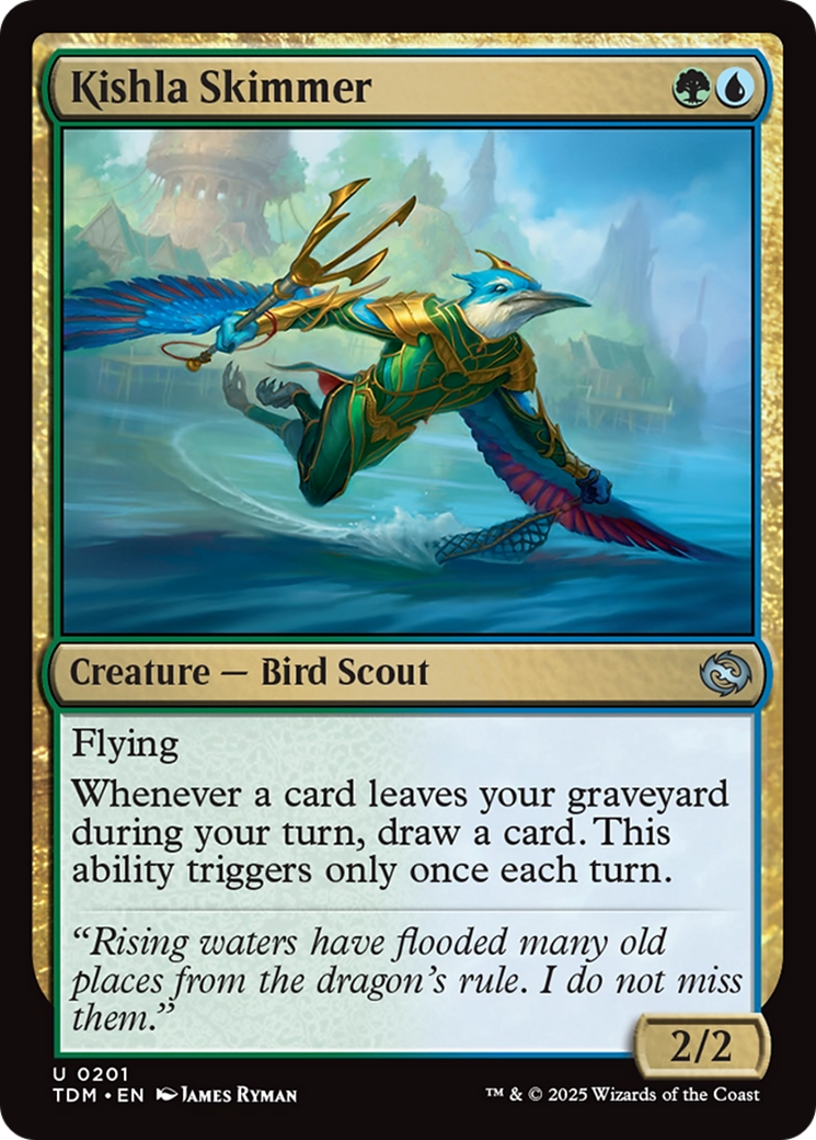 Kishla Skimmer [Tarkir: Dragonstorm] - Destination Retro