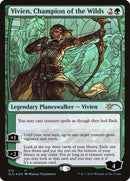 Vivien, Champion of the Wilds (Stained Glass) [Secret Lair Drop Promos] - Destination Retro