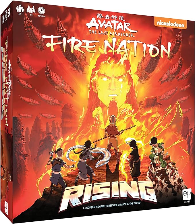 Avatar The Last Airbender: Fire Nation Rising Board Game - Destination Retro
