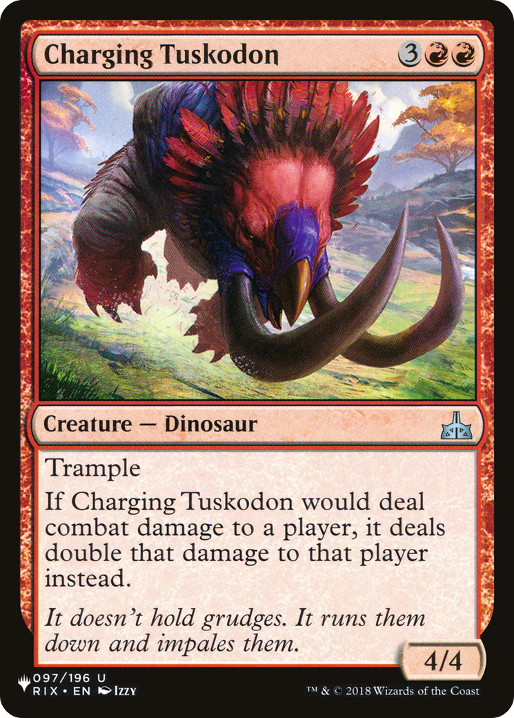 Charging Tuskodon [The List] - Destination Retro