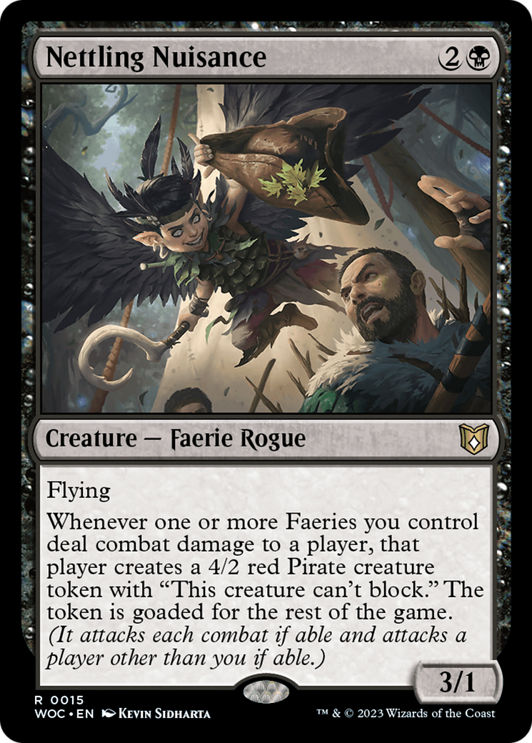 Nettling Nuisance [Wilds of Eldraine Commander] - Destination Retro