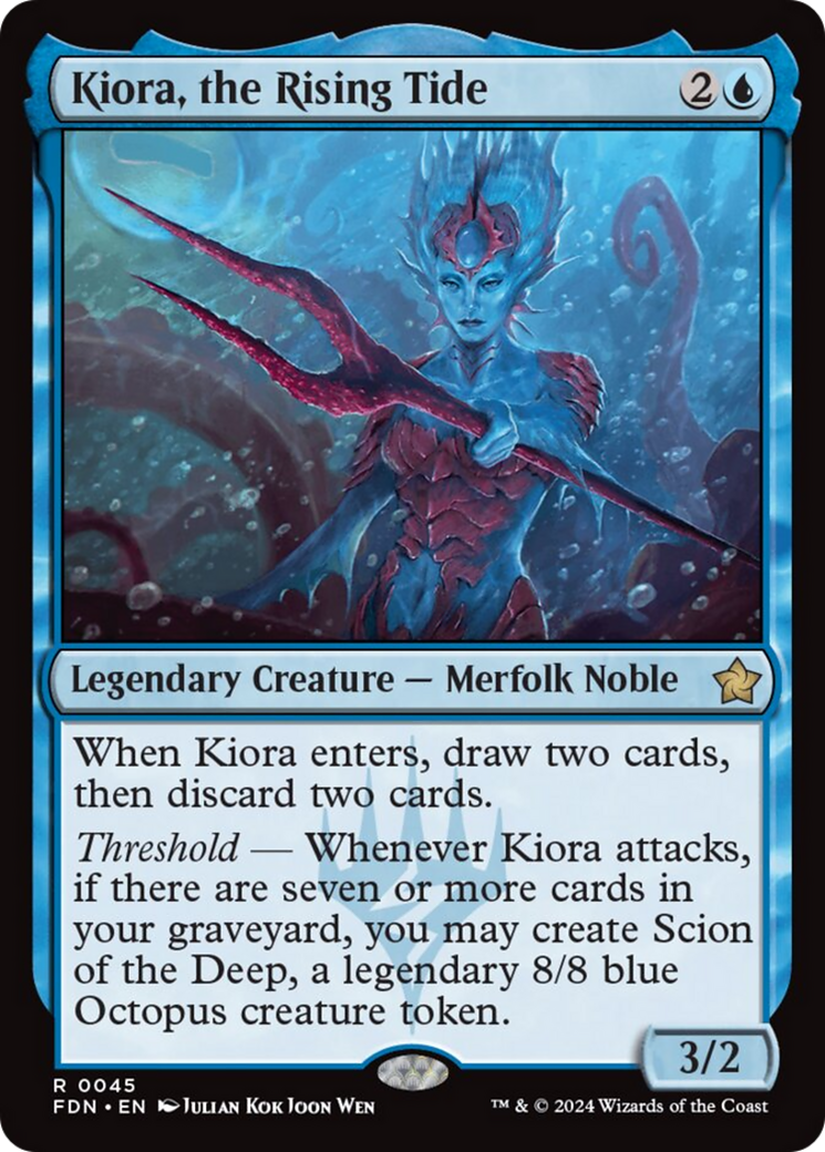 Kiora, the Rising Tide [Foundations] - Destination Retro