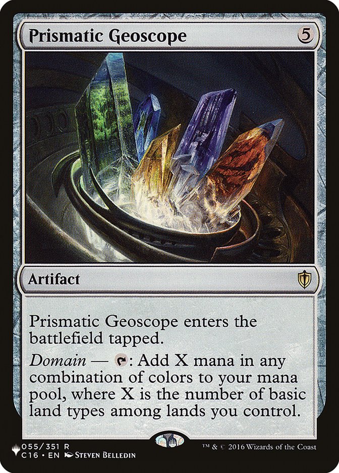 Prismatic Geoscope [The List] - Destination Retro