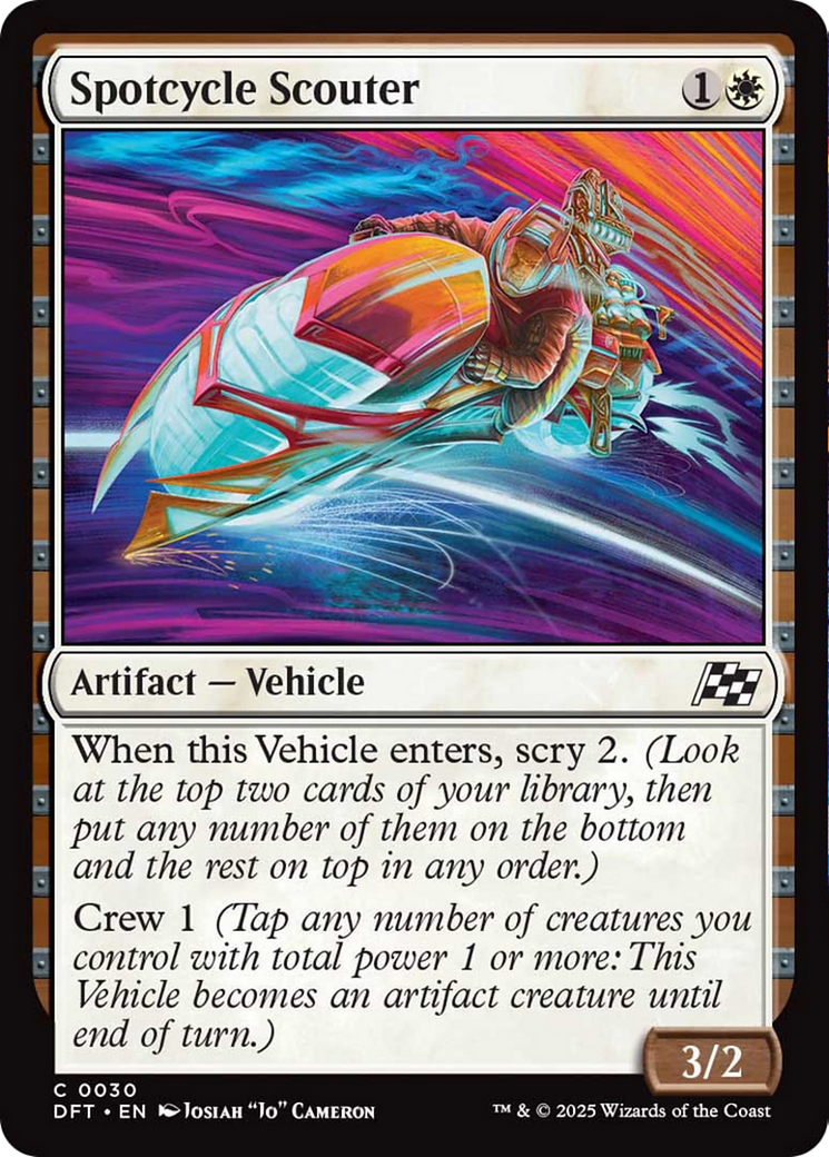 Spotcycle Scouter [Aetherdrift] - Destination Retro