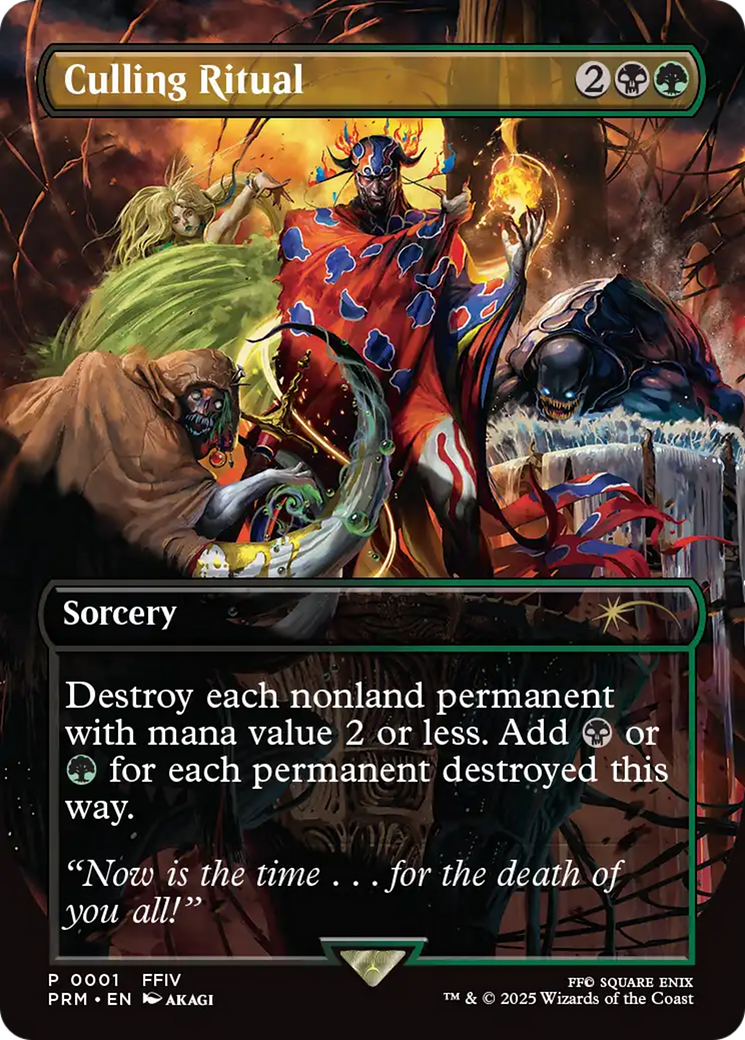 Culling Ritual [Wizards Play Network 2025] - Destination Retro